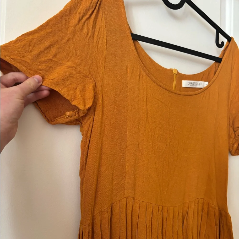 Christy Dawn Scarlet Dress in Marigold - Picture 2 of 5